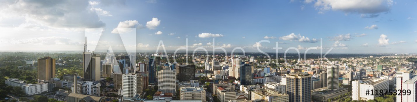 Picture of Nairobi Center Panorama Kenya